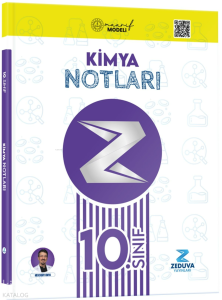 Zeduva Yayınları Meschemy Kimya 10. Sınıf Maarif Modeli Kimya Notları