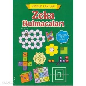 Zeka Bulmacaları - Etkinlik Kartları Silinebilir Kalem Hediyeli