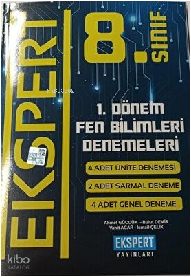 1. Dönem Fen Bilimleri Denemeleri 8, Sınıf | benlikitap.com