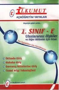 1. Sınıf-e| Uluslararası İlişkiler ve Diğer Bölümler İçin Ortak | benl