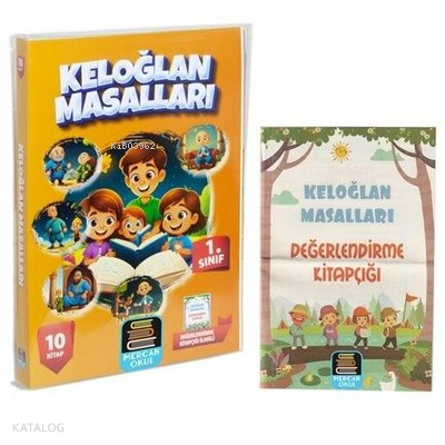 1. Sınıf Keloğlan Masalları Okuma Seti - 10 Kitap Takım - Değendirme K