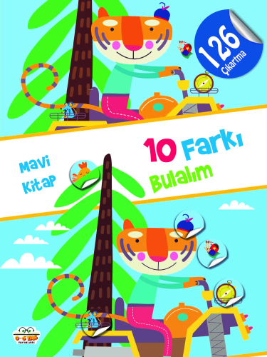 10 Farkı Bulalım -Mavi Kitap | benlikitap.com