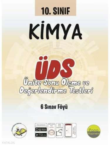 10. Sınıf Kimya Ünite Değerlendirme Sınavı (6 Sınav) | benlikitap.com