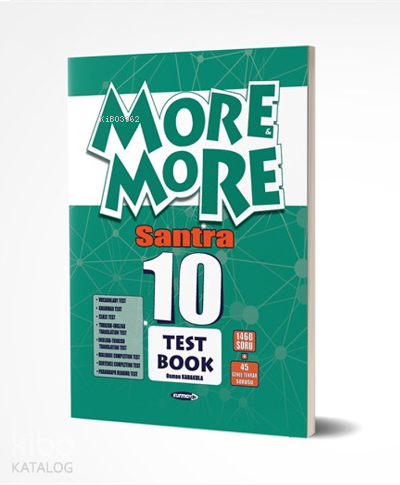 10. Sınıf More More Santra 10 Test Book | benlikitap.com