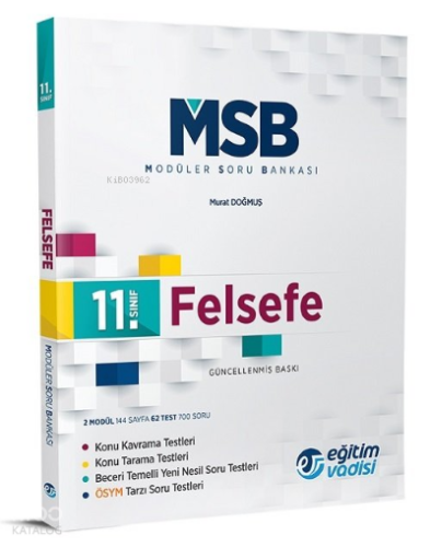 11.Moduler Sb. Felsefe | benlikitap.com