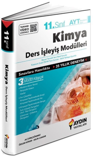 11. Sınıf Aydın Kimya Ders İşleyiş Modülleri | benlikitap.com
