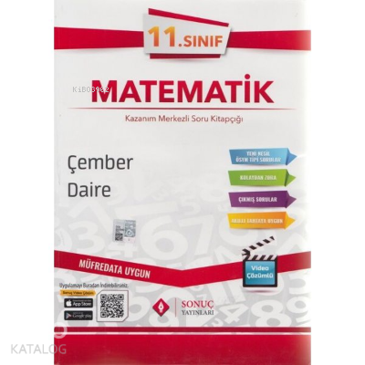 11. Sınıf Çember Ve Daire | benlikitap.com