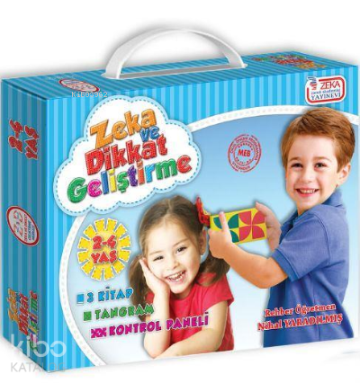 2-4 Yaş Zeka ve Dikkat Geliştirme Seti
