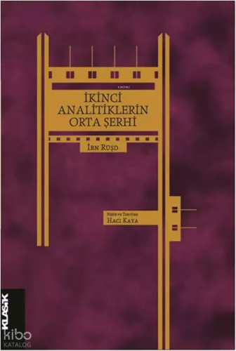 2.Analitikler'İn Orta Şerhi