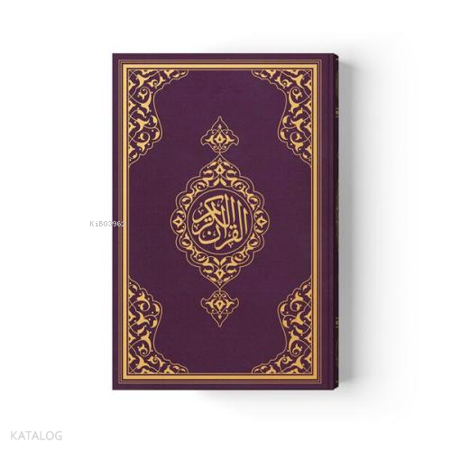 2 RENKLİ ÇANTA BOY KUR'AN-I KERİM (SFN) LİLA | benlikitap.com