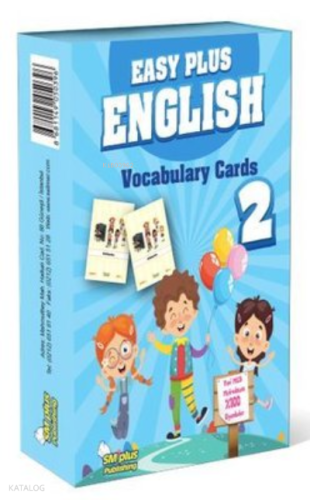2. Sınıf Easy Plus English Kelime Kartları | benlikitap.com