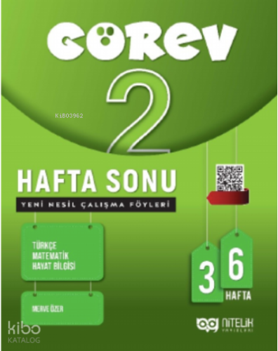 2.Sınıf Görev Hafta Sonu Çalışma Föyleri | benlikitap.com