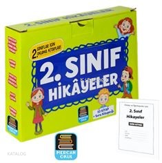 2. Sınıf Hikayeler Okuma Seti, Renkli Resimli 10 Kitap, Soru Kitapçığı İlaveli