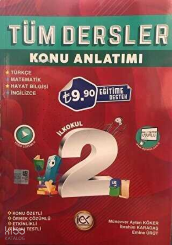2.Sınıf K.A. Tüm Dersler - 2022