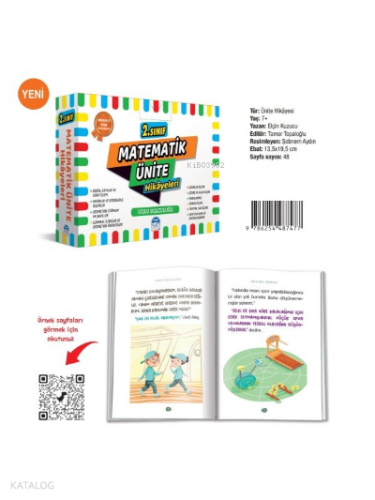 2. Sınıf Matematik Ünite Hikayeleri - Uzay Yolculuğu | benlikitap.com