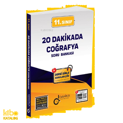 20 Dakikada 11. Sınıf Coğrafya Soru Bankası
