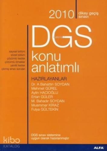 2010 DGS Konu Anlatımlı