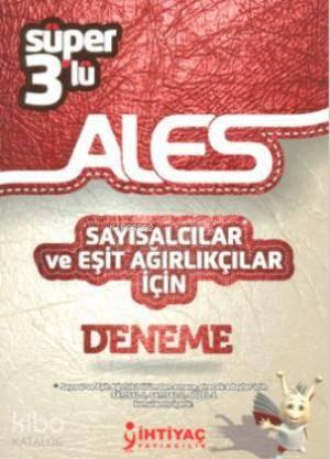2013 ALES Sayısalcılar ve Eşit Ağırlıkçılar İçin (3 Kitap Takım); Konu Anlatımlı - Soru Bankası - Deneme