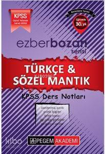 2017 Kpss Ezberbozan Türkçe & Sözel Mantık Ders Notları