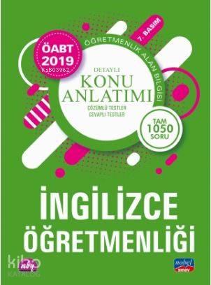 2019 ÖABT İngilizce Öğretmenliği; Detaylı Konu Anlatımı
