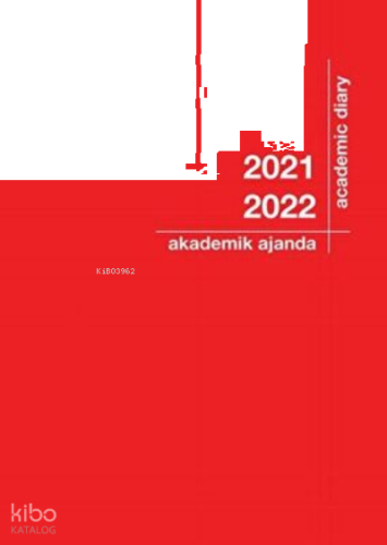 2021-2022 Akademik Ajanda 21x29cm-Kırmızı