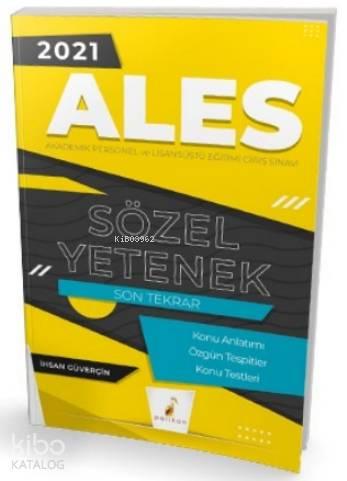 2021 ALES Sözel Yetenek Son Tekrar Konu Anlatımı | benlikitap.com