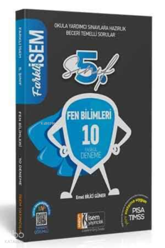 2021 Farklı İsem 5. Sınıf Fen Bil. 10 Deneme | benlikitap.com