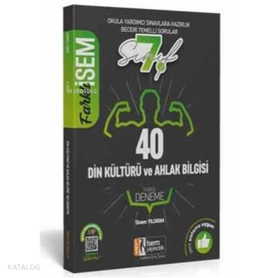 2021 Farklı İsem 7. Sınıf Din Kül. 40 Deneme | benlikitap.com