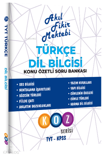 2021 Türkçe Dil Bilgisi Konu Özetli Soru Bankası | benlikitap.com
