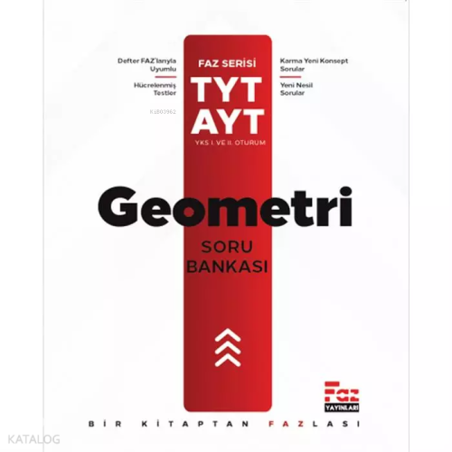 2021 TYT AYT Geometri Soru Bankası Faz Yayınları