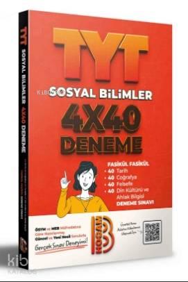 2021 TYT Sosyal Bilimler 4x40 Fasikül Denemeler | benlikitap.com