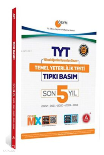 2022-2021-2020-2019-2018-TYT-Tipki-Basim-Deneme-Paketi-A-Yayinlar | be