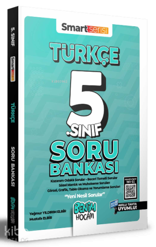 2022 5. Sınıf Türkçe Soru Bankası Benim Hocam Yayınları