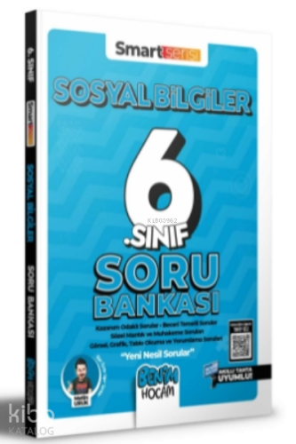 2022 6. Sınıf Sosyal Bilgiler Soru Bankası | benlikitap.com