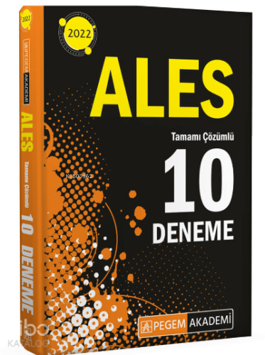 2022 ALES Tamamı Çözümlü 10 Deneme