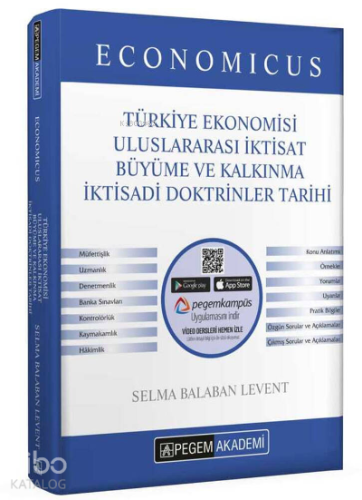 2022 KPSS A Grubu Economicus Türkiye Ekonomisi, Uluslararası İktisat, Büyüme ve Kalkınma, İktisadi Doktrinler Tarihi Konu Anlatımı