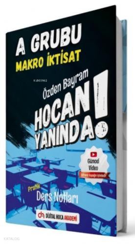 2022 KPSS A Grubu Makro İktisat Pratik Ders Notları Dijital Hoca Akademi