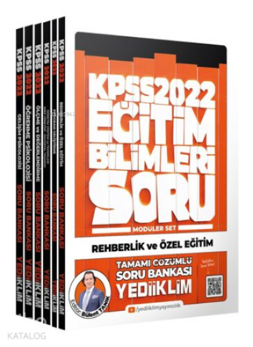2022 KPSS Eğitim Bilimleri Tamamı Çözümlü Soru Bankası Modüler Set | b