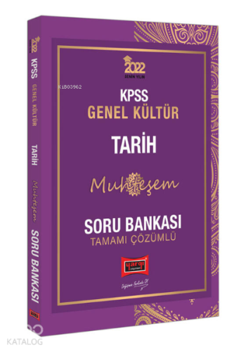 2022 KPSS Genel Kültür Muhteşem Tarih Tamamı Çözümlü Soru Bankası | be