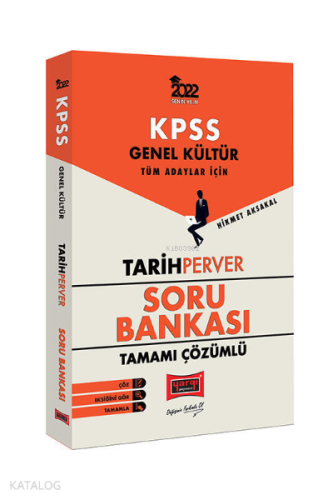 2022 KPSS Genel Kültür TarihPerver Tamamı Çözümlü Soru Bankası