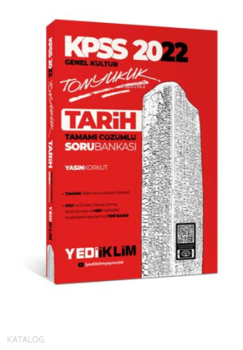 2022 KPSS Genel Kültür Tonyukuk Tarih Tamamı Çözümlü Soru Bankası | be