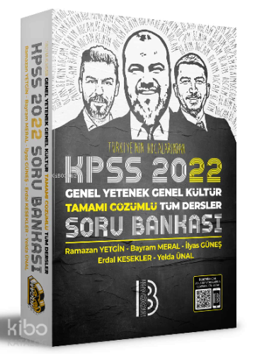 2022 KPSS Genel Yetenek Genel Kültür Tamamı Çözümlü Tüm Dersler Soru B
