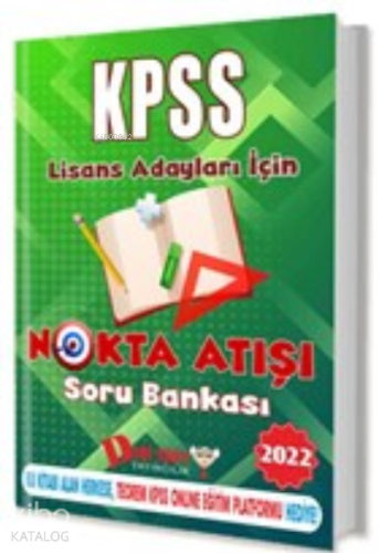 2022 KPSS Lisans Nokta Atışı Soru Bankası | benlikitap.com