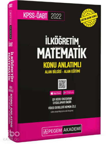 2022 KPSS ÖABT İlköğretim Matematik Konu Anlatımlı