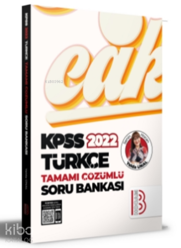 2022 KPSS Türkçe Tamamı Çözümlü Soru Bankası