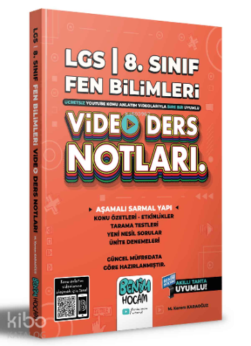 2022 LGS 8.Sınıf Fen Bilimleri Video Ders Notları (Konu Anlatımı) | be