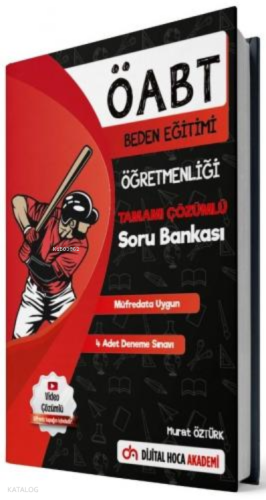 2022 ÖABT Beden Eğitimi Öğretmenliği Tamamı Video Çözümlü Soru Bankası Dijital Hoca Akademi
