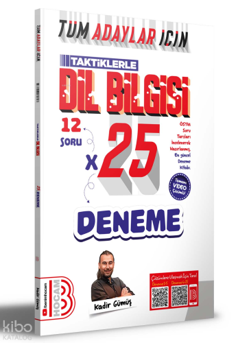 2022 Tüm Adaylar İçin Dil Bilgisi Tamamı Çözümlü 25 Deneme