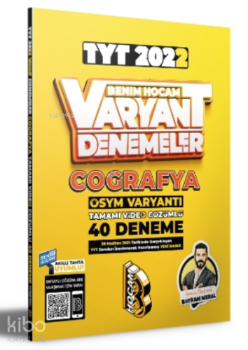 2022 TYT Coğrafya Tamamı Video Çözümlü 12 Deneme Sınavı | benlikitap.c