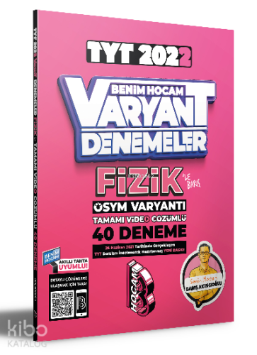 2022 TYT Fizik Tamamı Video Çözümlü 40 Deneme Sınavı Benim Hocam Yayın